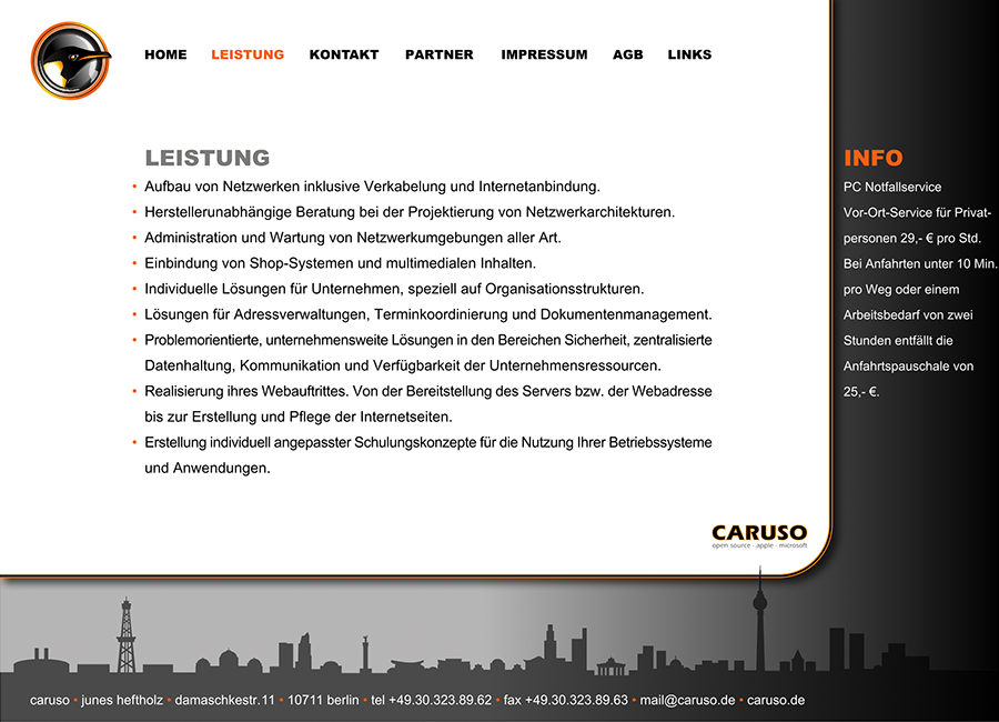 Website Caruso