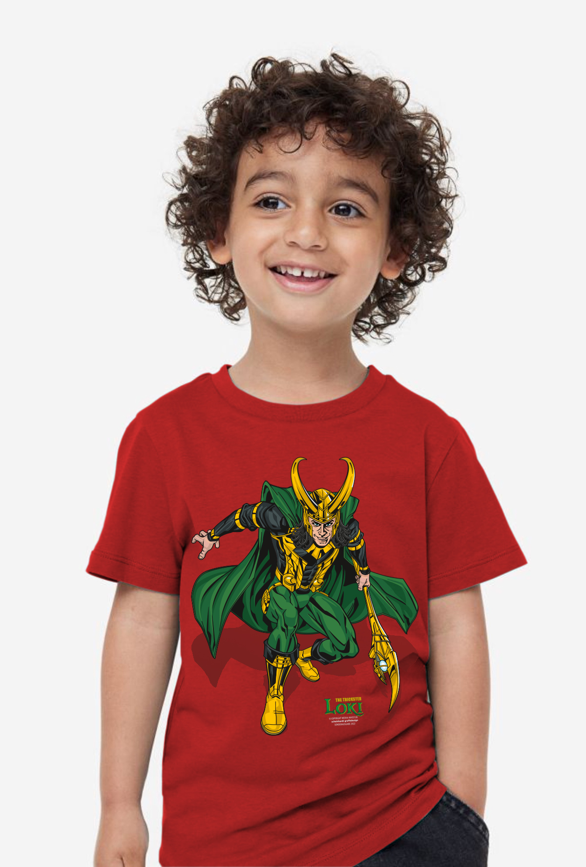 Kind in T-Shirt Loki