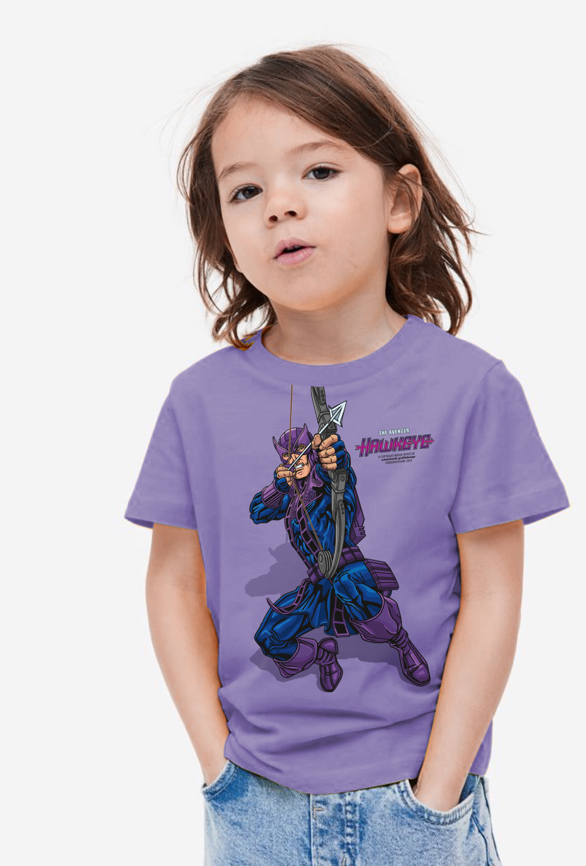 Kind in T-Shirt Hawkeye